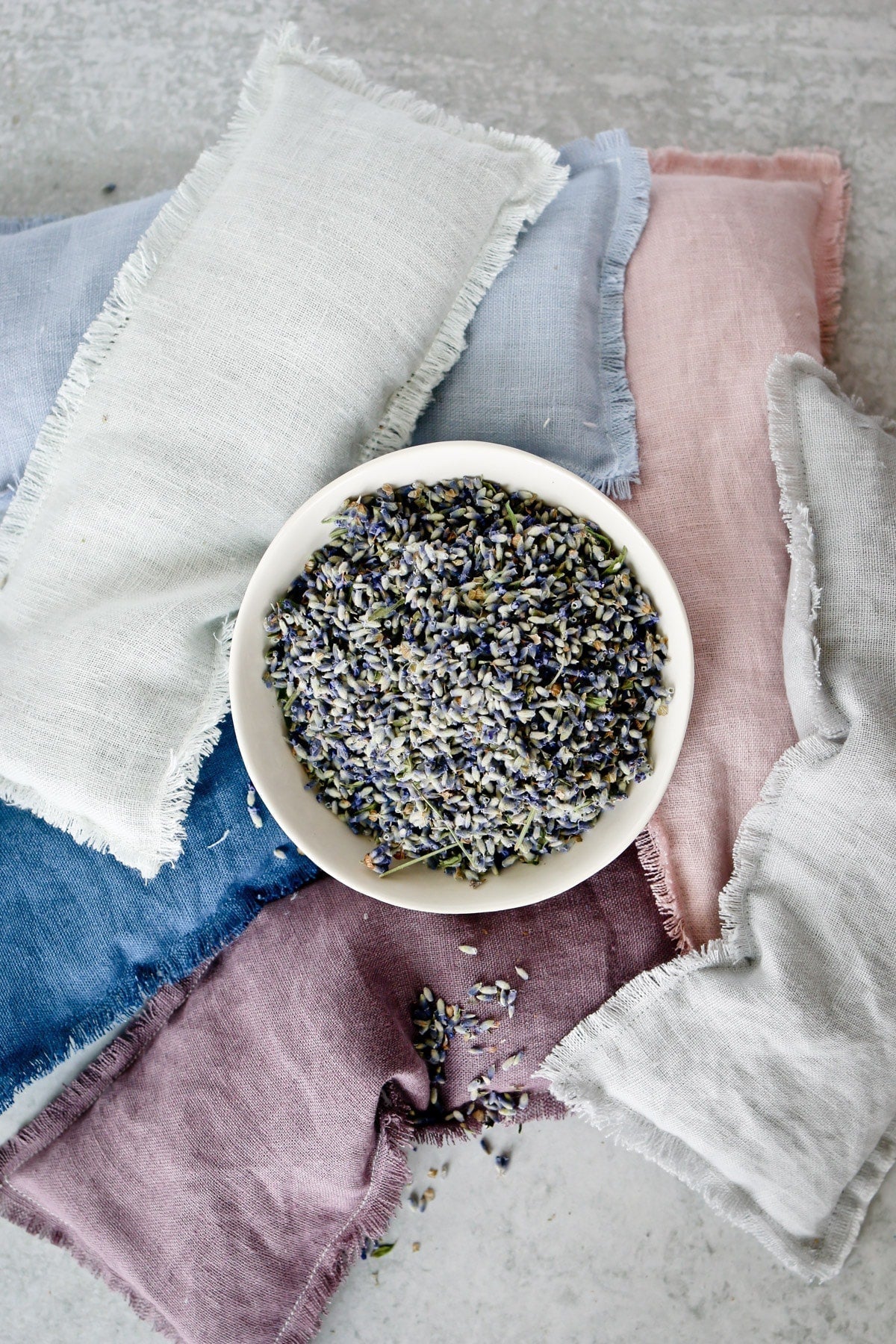 How to Make Linen Lavender Eye Pillows