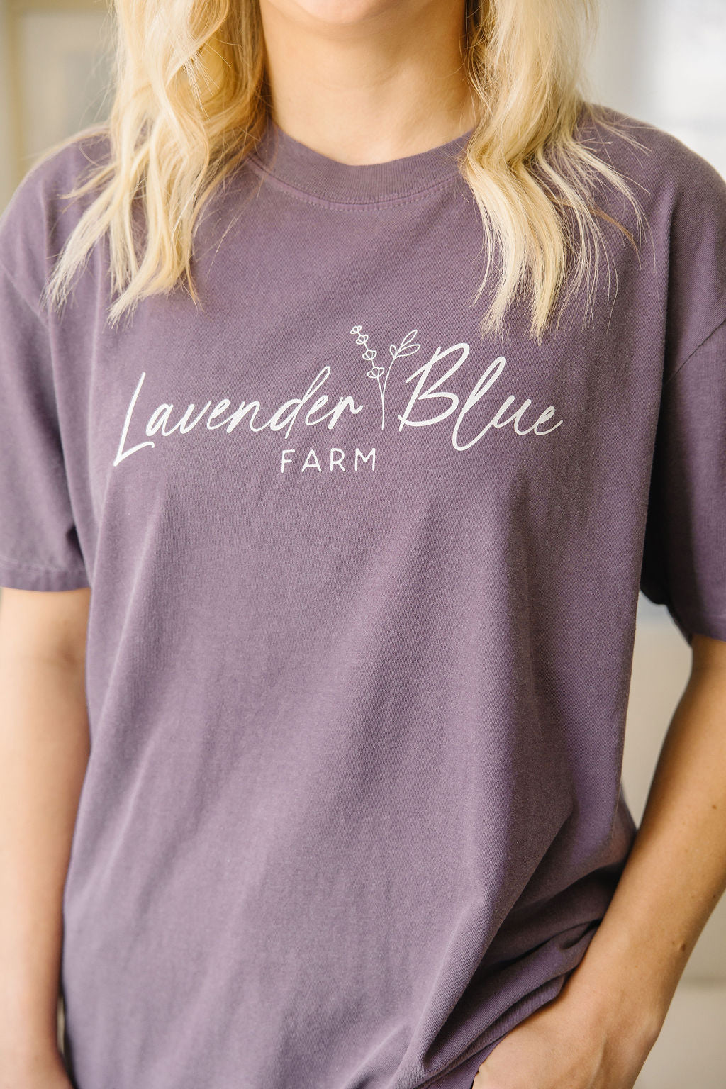 Farm Tee | Floral Logo