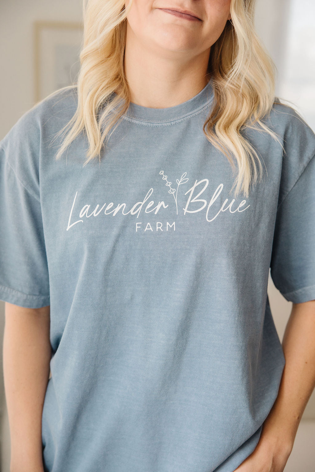 Farm Tee | Floral Logo