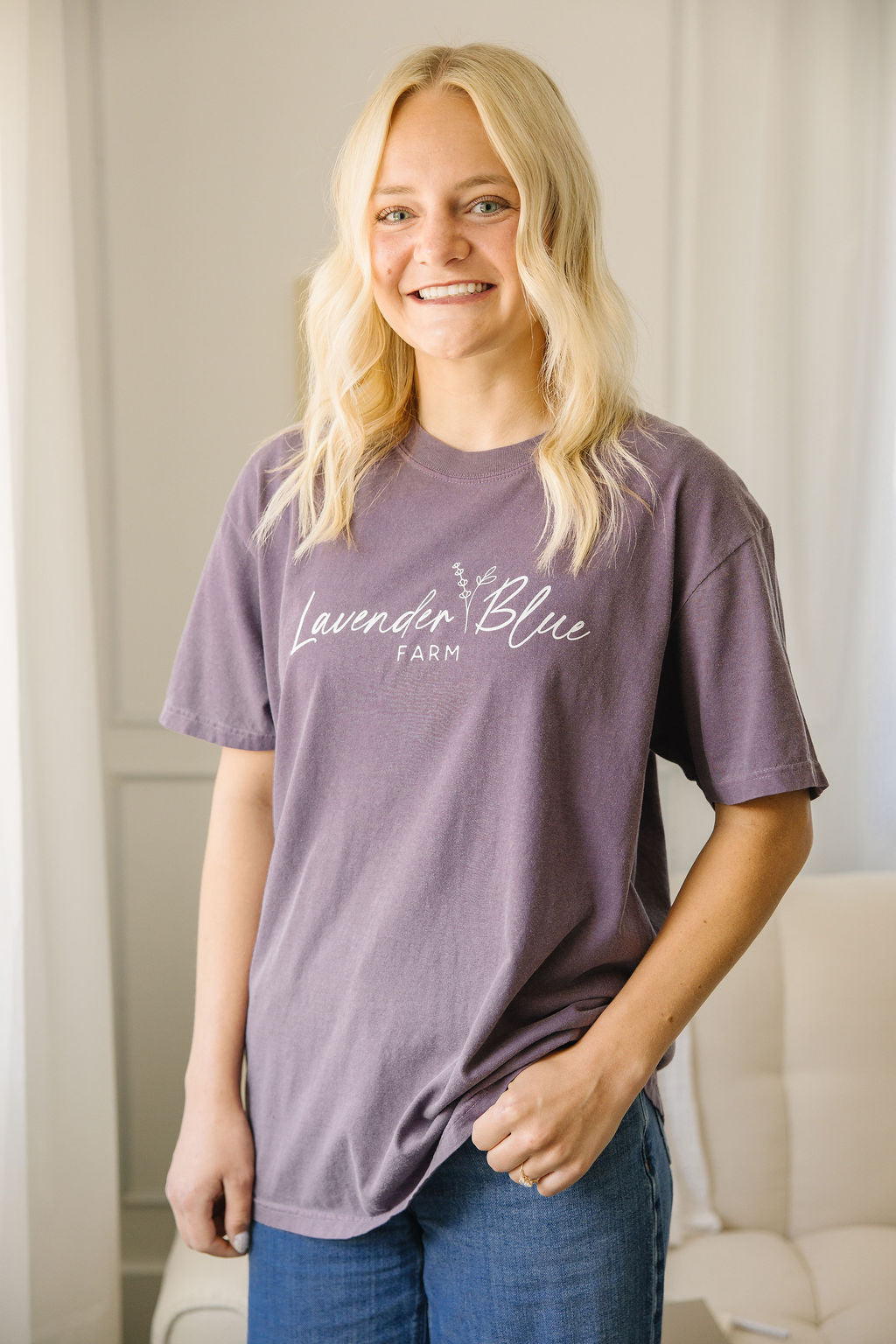 Farm Tee |  Floral Logo