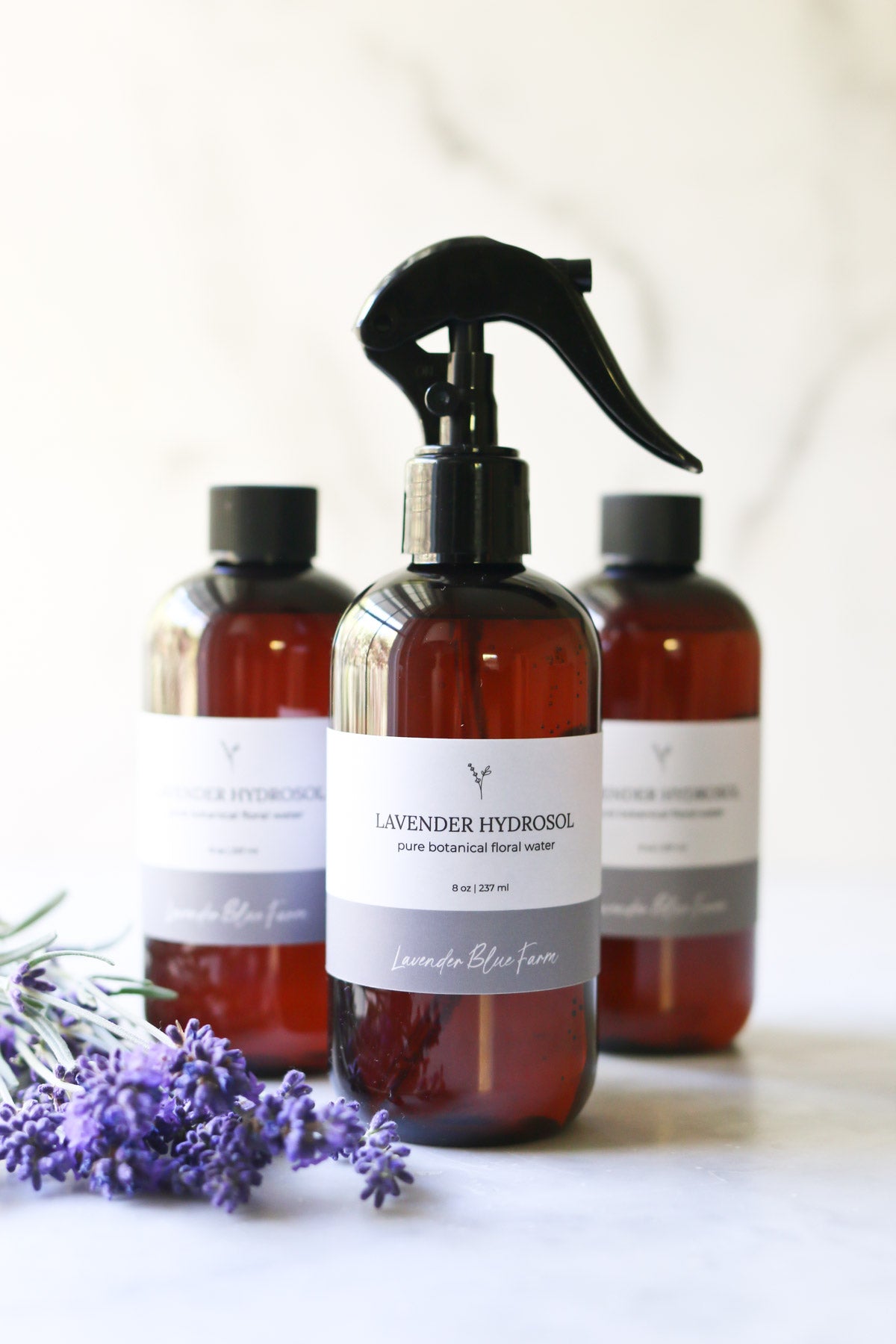 Pure Lavender Hydrosol | 8 oz Spray Bottle