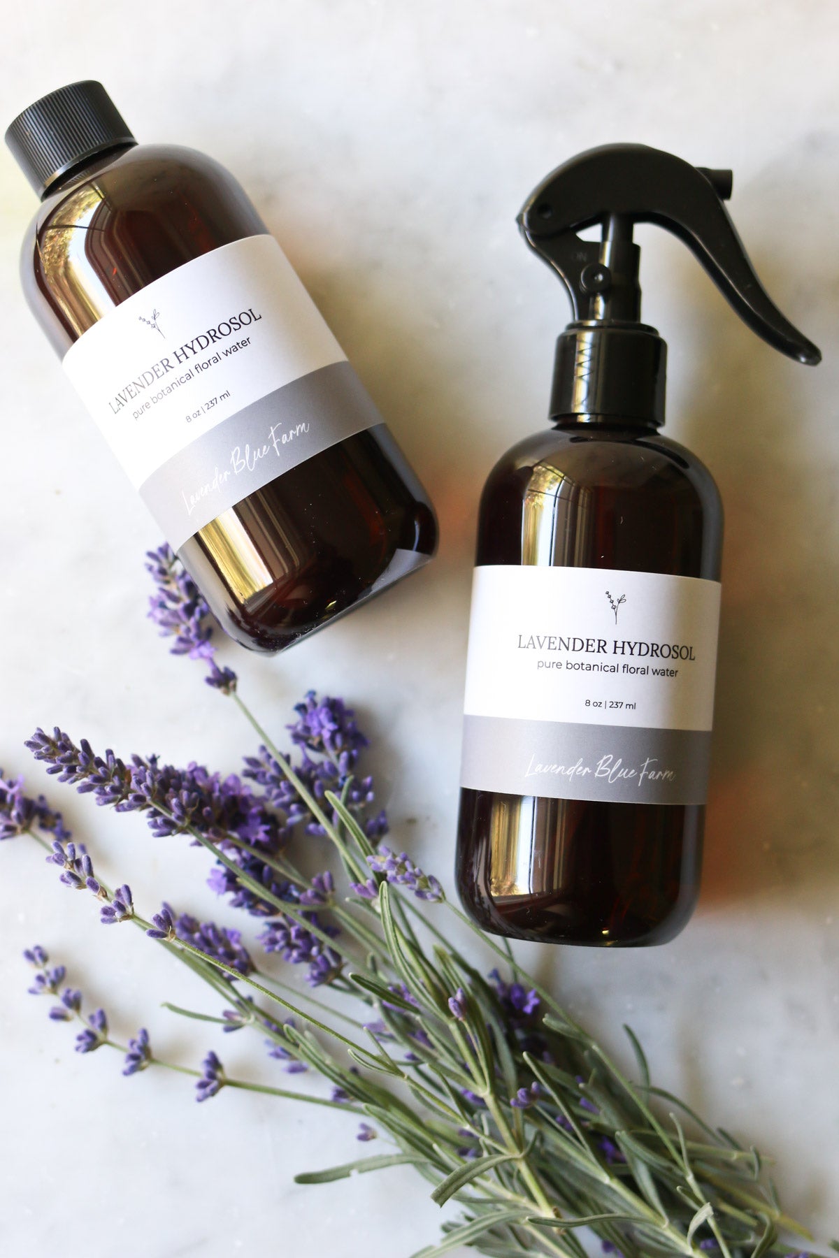 Pure Lavender Hydrosol | 8 oz Spray Bottle